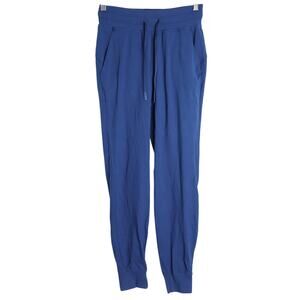 LULULEMON High Rise Ready to Rulu Jogger Night Diver Blue Drawstring Women's 4